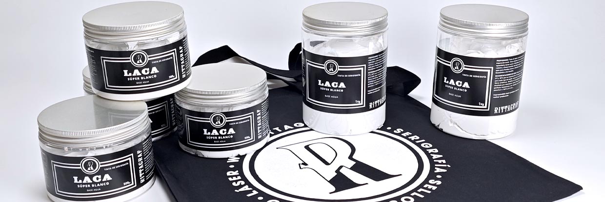 Laca textil super blanco cubriente
