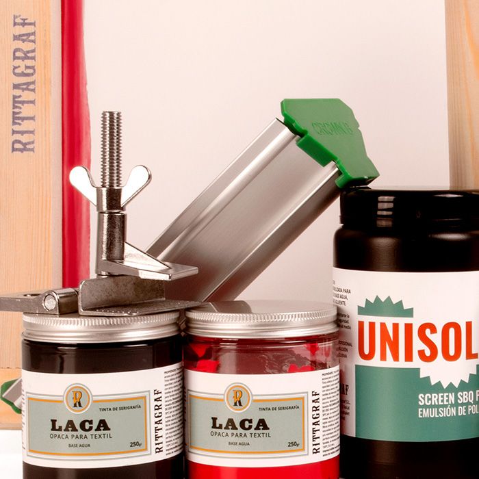 Kit de Iniciación Serigrafía Textil Rittagraf