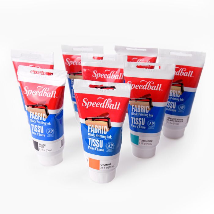 Speedball : Water-Soluble Block Ink : 75ml : Black - Speedball