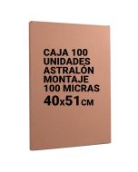Astralón de Montaje - Acetato de Registro - 40 x 51 cm - Caja 100 unidades