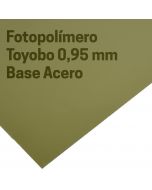 Fotopolímero Toyobo 0,95 mm Base Acero