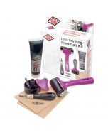 Kit Linograbado con Gubias, Planchas, Rodillo y Tinta