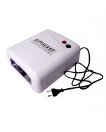 UV lamp for polymer rubber stamps