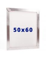 pantalla aluminio para serigrafía, tamaño 50x60
