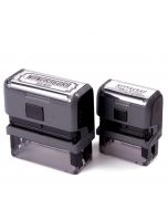 Automatic self-inking office stamps