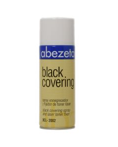 black covering spray to darken laser printing positives