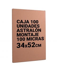 Astralón de Montaje - Acetato de Registro - 34 x 52 cm - Caja 100 unidades