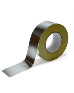 cinta adhesiva de poliéster para serigrafía color plateado