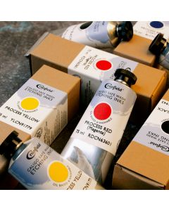 Caligo non-toxic etching inks form Cranfield