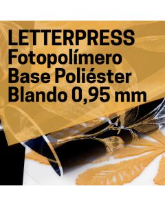 plancha de fotopolímero personalizada para sellos y letterpress