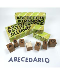 segells abecedari de cautxú