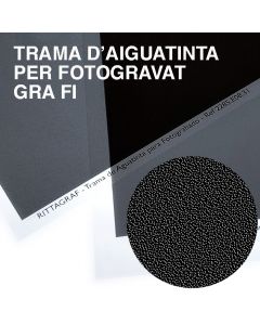 Trama d'Aiguatinta per Fotogravat - Gra Fi